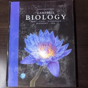 Campbell Biology 12th Ed. By Urry, Cain Etc 978-0135856024 Publisher -Pearson